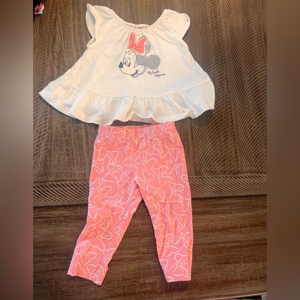 Disney jumping beans baby girl Minnie outfit 6M